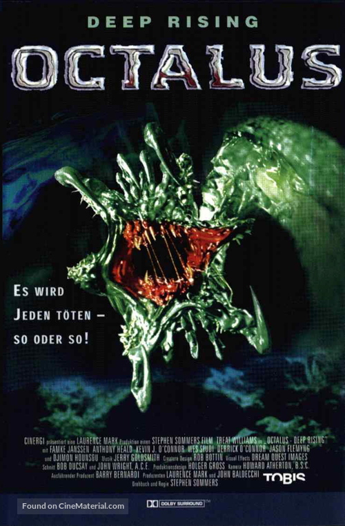 Deep Rising - German VHS movie cover