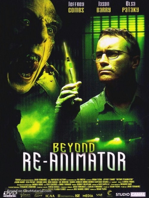 Beyond Re-Animator - French Movie Cover