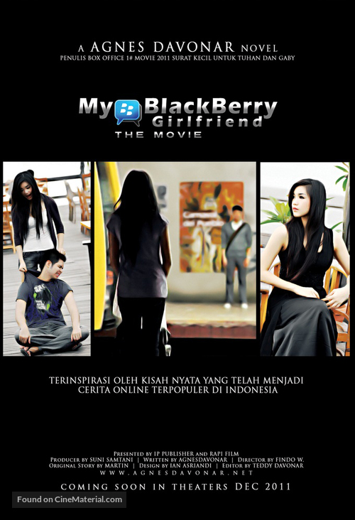 My Blackberry Girlfriend - Indonesian Movie Poster