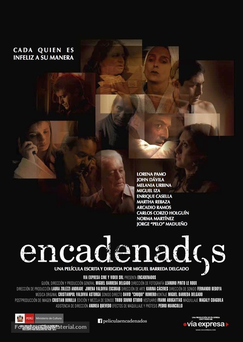 Encadenados - Peruvian Movie Poster