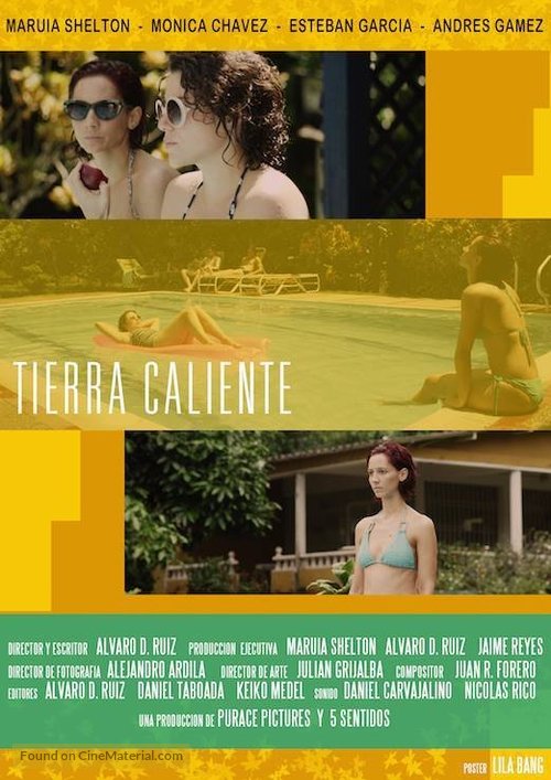 Tierra Caliente - Colombian Movie Poster