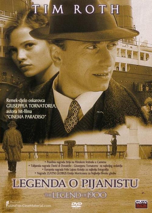 La leggenda del pianista sull&#039;oceano - Croatian Movie Cover