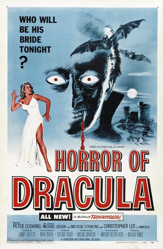 Horror of Dracula - Movie Poster