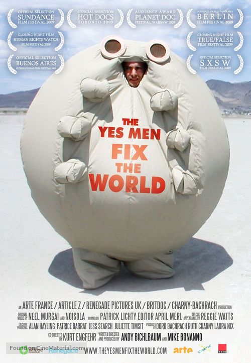 The Yes Men Fix the World - Movie Poster