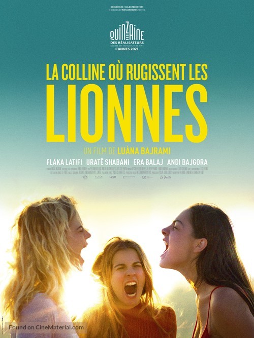 La colline o&ugrave; rugissent les lionnes - French Movie Poster