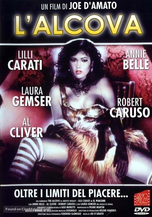 L&#039;alcova - Italian DVD movie cover