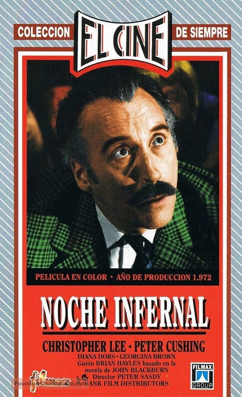 Nothing But the Night - Spanish VHS movie cover