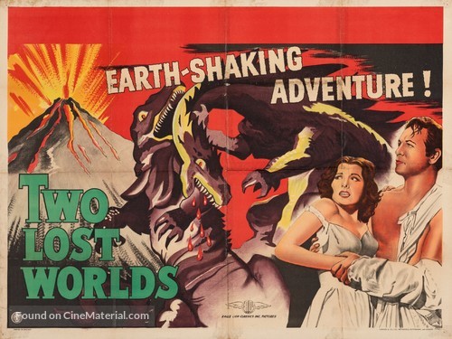 Two Lost Worlds - British Movie Poster