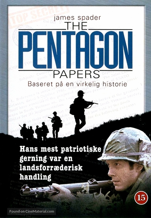The Pentagon Papers - Danish Movie Cover