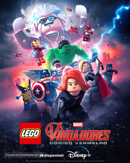 LEGO Marvel Avengers: Code Red - Brazilian Movie Poster