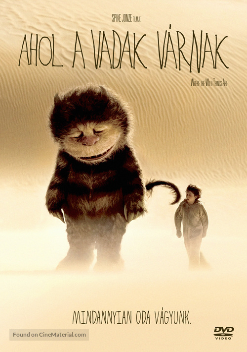 Where the Wild Things Are - Hungarian Movie Cover