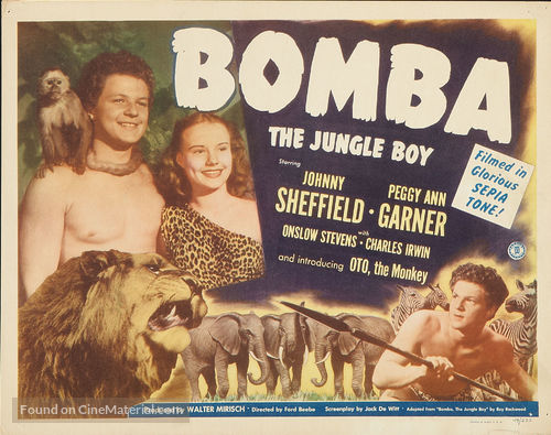 Bomba, the Jungle Boy - Movie Poster