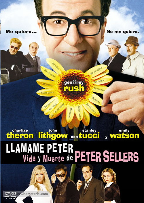 The Life And Death Of Peter Sellers - Argentinian Movie Cover