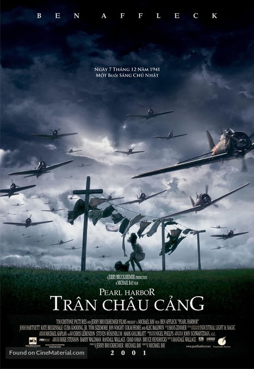 Pearl Harbor - Vietnamese Movie Poster