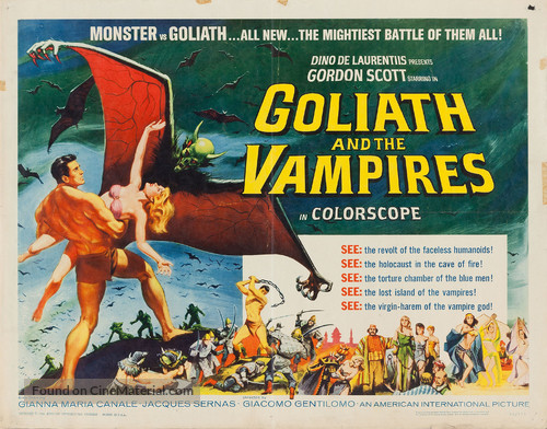 Maciste contro il vampiro - Movie Poster