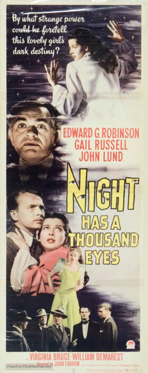 Night Has a Thousand Eyes - Movie Poster