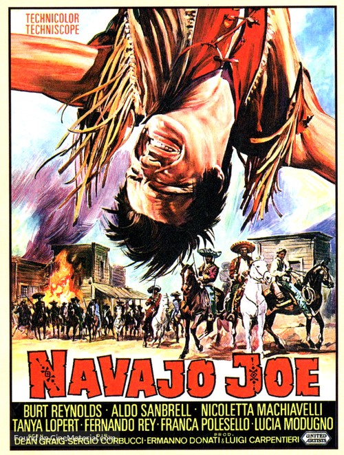 Navajo Joe - Belgian Movie Poster