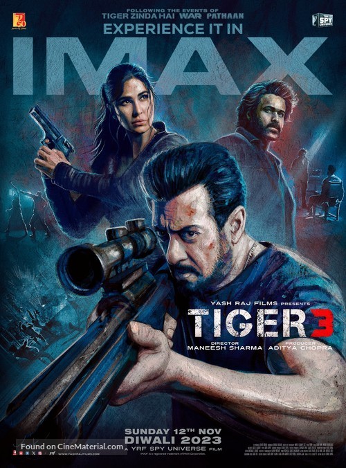 Tiger 3 (2023) movie poster