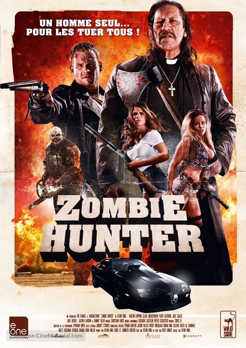 Zombie Hunter - French DVD movie cover