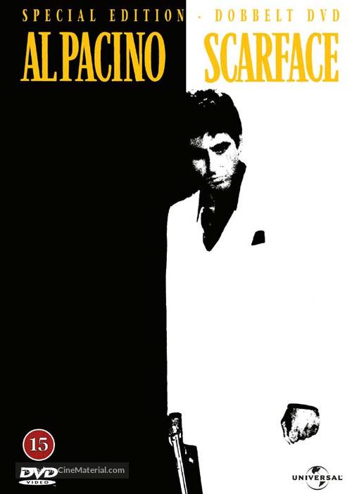 Scarface - Danish DVD movie cover