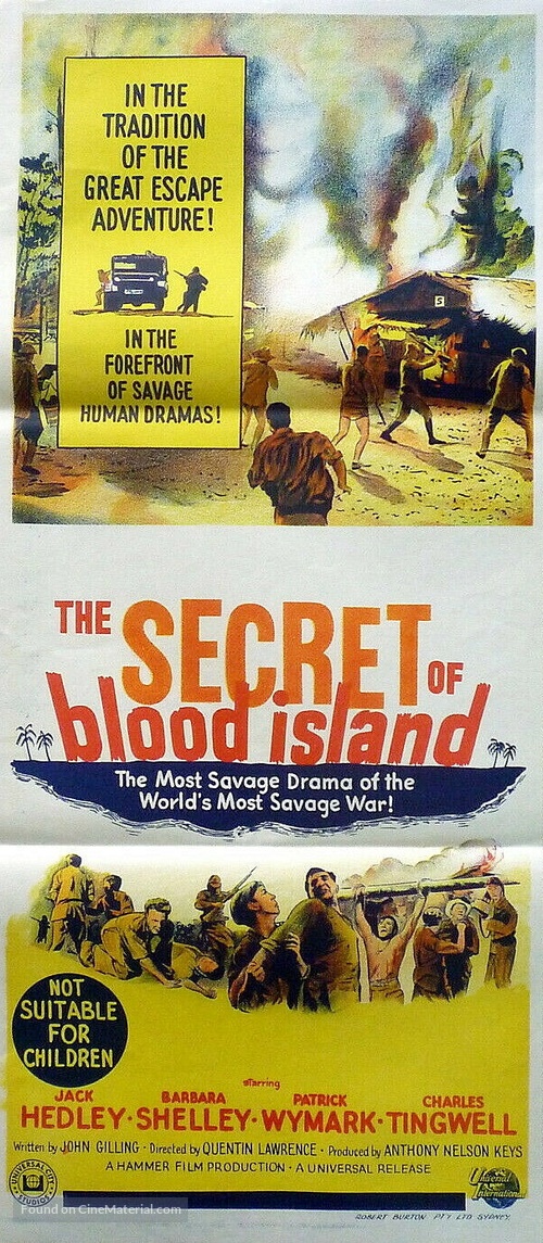 The Secret of Blood Island - Australian Movie Poster