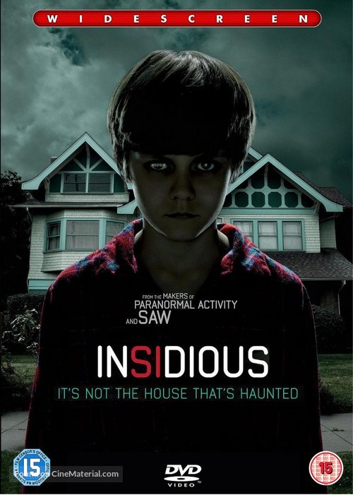 Insidious - British DVD movie cover