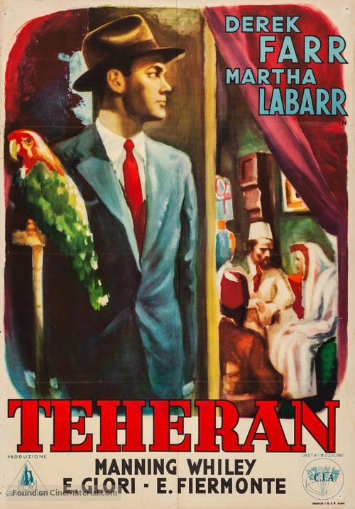 Teheran - Italian Movie Poster