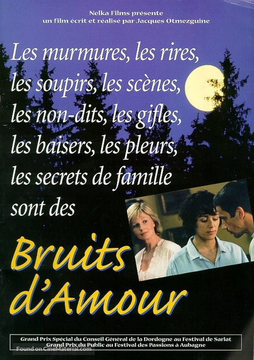 Bruits d&#039;amour - French poster