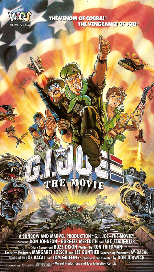 G.I. Joe: The Movie - VHS movie cover