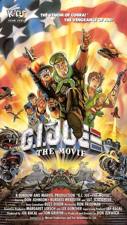 G.I. Joe: The Movie - VHS movie cover