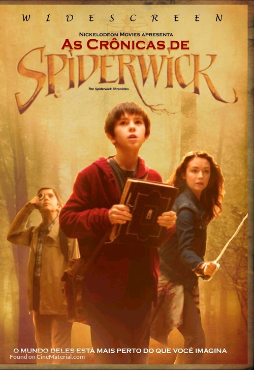 The Spiderwick Chronicles - Brazilian Movie Cover