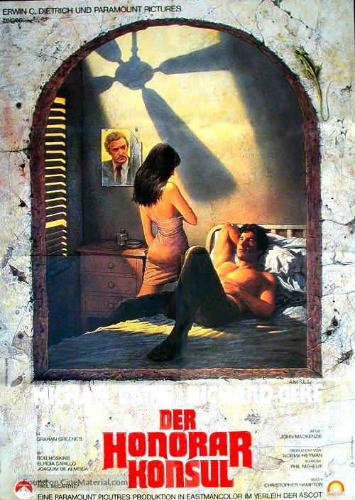 The Honorary Consul - German Movie Poster