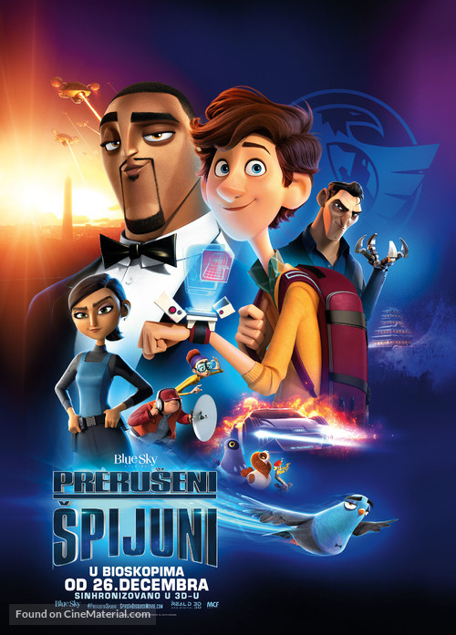 Spies in Disguise - Serbian Movie Poster