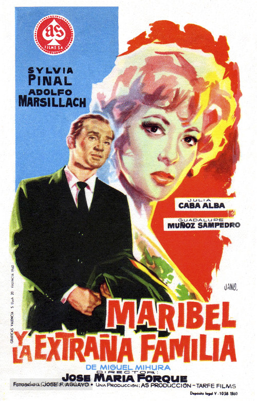 Maribel y la extra&ntilde;a familia - Spanish Movie Poster
