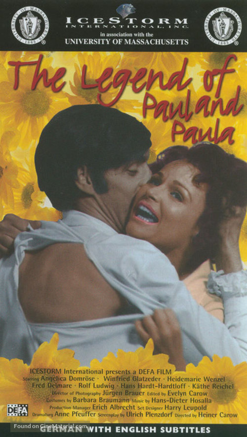 Die Legende von Paul und Paula - VHS movie cover