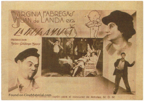 La fruta amarga - Spanish Movie Poster