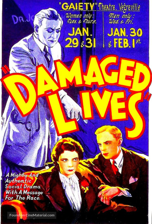 Damaged Lives - Movie Poster
