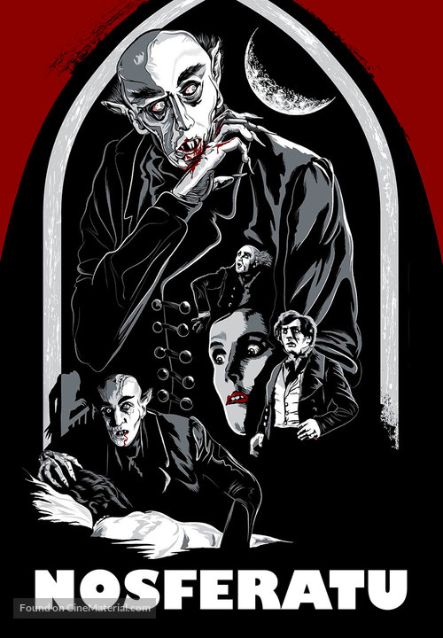 Nosferatu, eine Symphonie des Grauens - Brazilian Movie Cover