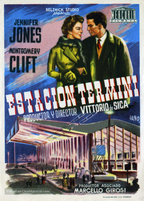 Stazione Termini - Spanish Movie Poster