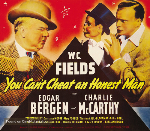 You Can&#039;t Cheat an Honest Man - Movie Poster