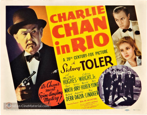 Charlie Chan in Rio - Movie Poster