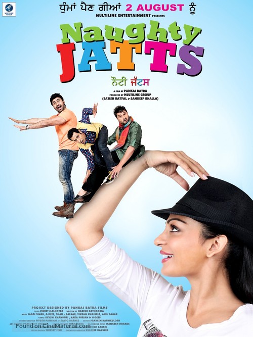 Naughty Jatts - Indian Movie Poster