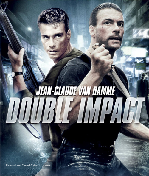 Double Impact - Blu-Ray movie cover