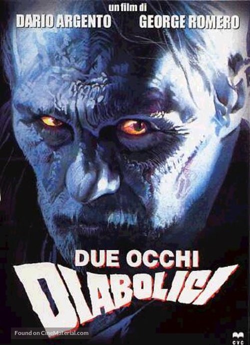 Due occhi diabolici - Italian Movie Cover
