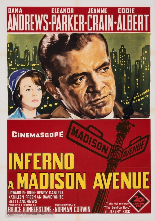 Madison Avenue - Italian Movie Poster