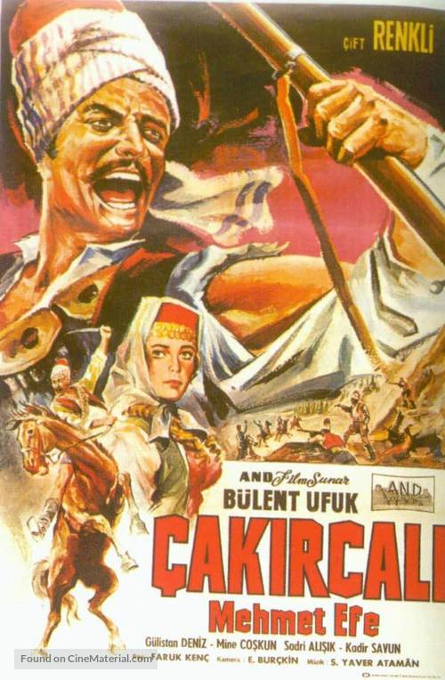 &Ccedil;akircali Mehmet Efe - Turkish Movie Poster