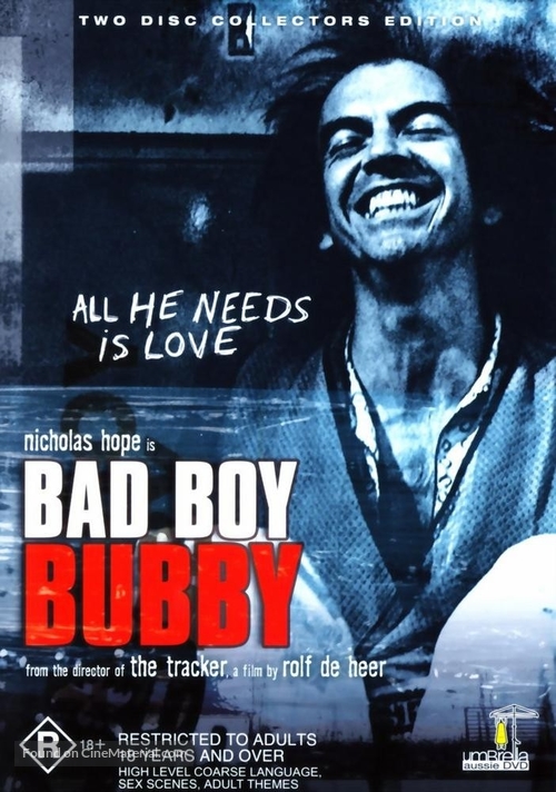 Bad Boy Bubby - Australian DVD movie cover