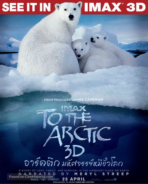 To the Arctic 3D - Thai Movie Poster