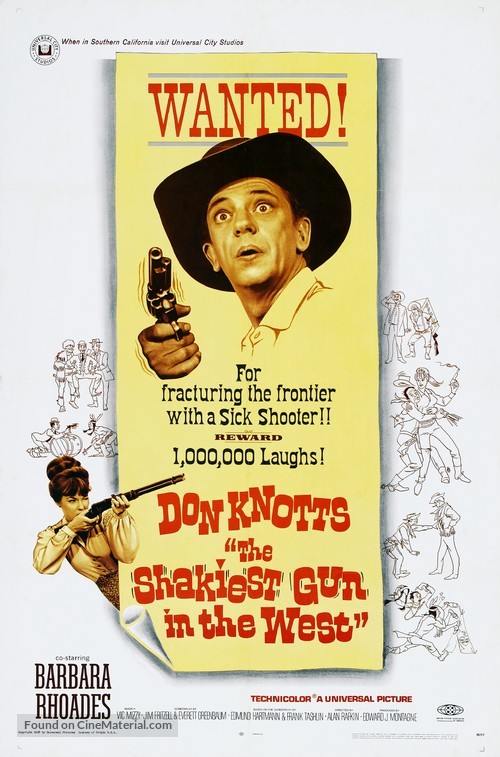 The Shakiest Gun in the West - Movie Poster