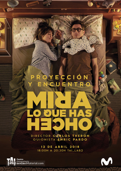 &quot;Mira lo que has hecho&quot; - Spanish Movie Poster